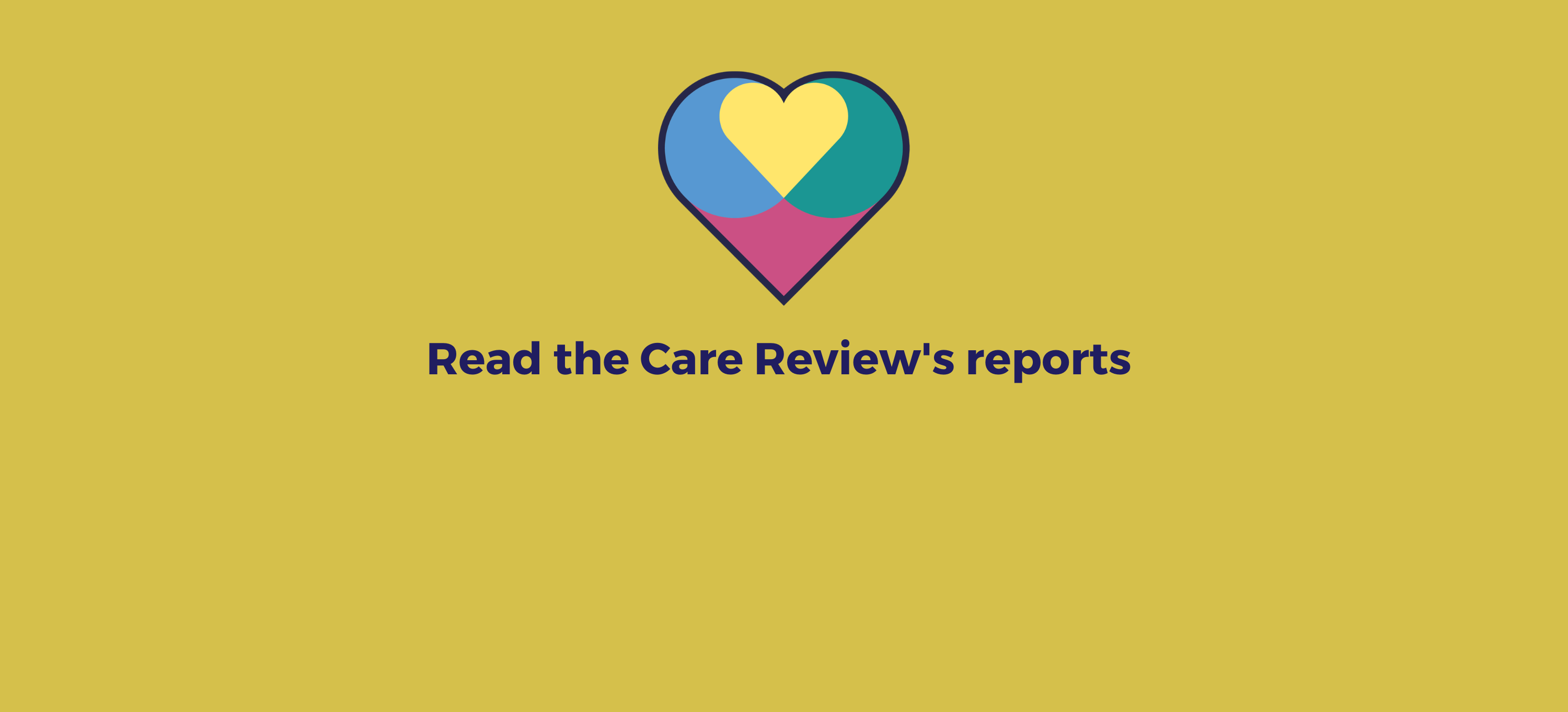 Read the care review's reports